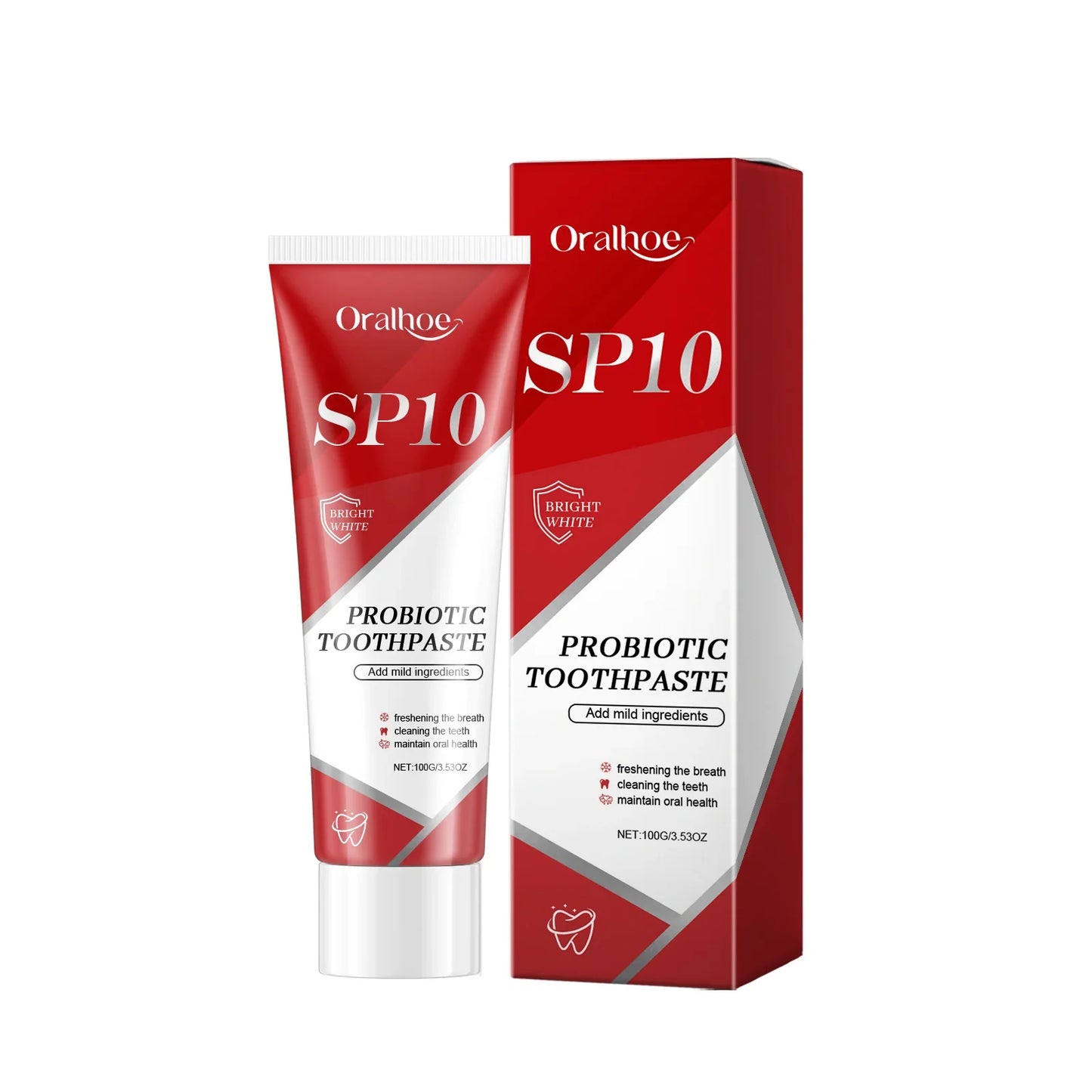 Oralhoe SP-10 Probiotic Toothpaste – Whitening & Fresh Breath