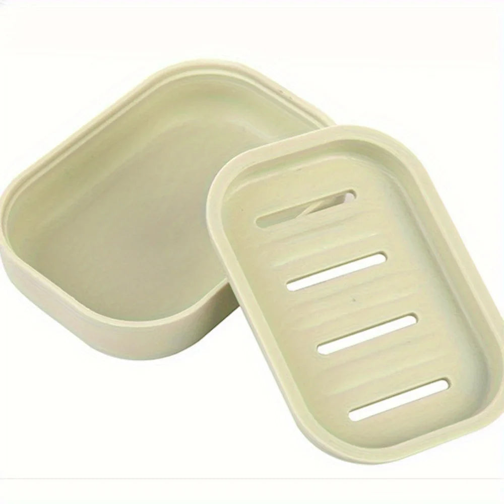 Double-Layer Soap Box – Portable Waterproof Travel Soap Case