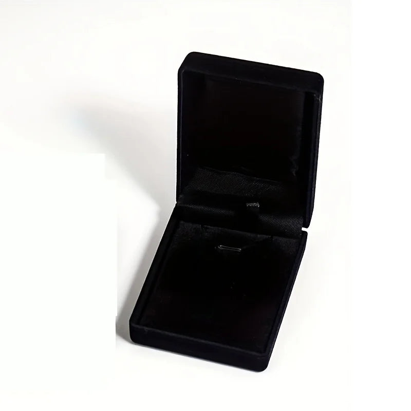 Velvet Necklace Pendant Gift Box | Small Jewelry Display Case