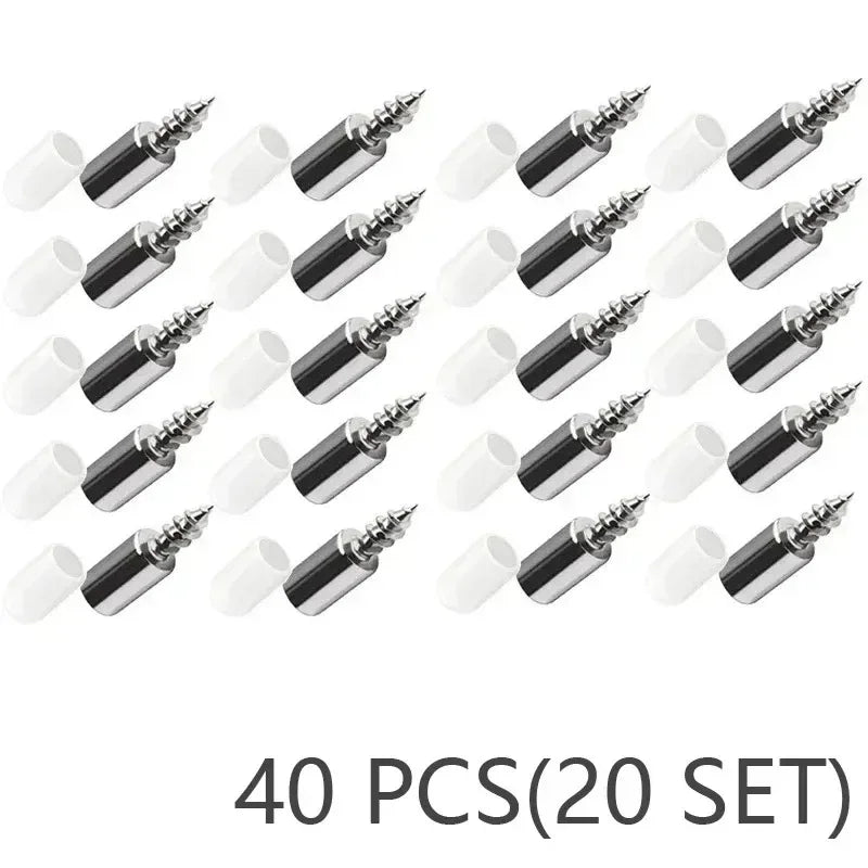 Self-Tapping Cabinet Screws | Drywall & Wood Bracket Screw Set