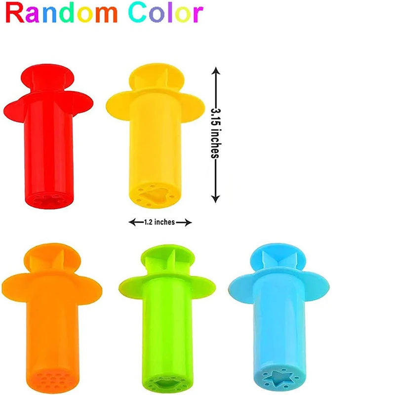 Fun Play Dough Tools Kids Children Toddlers Playdough Extruders