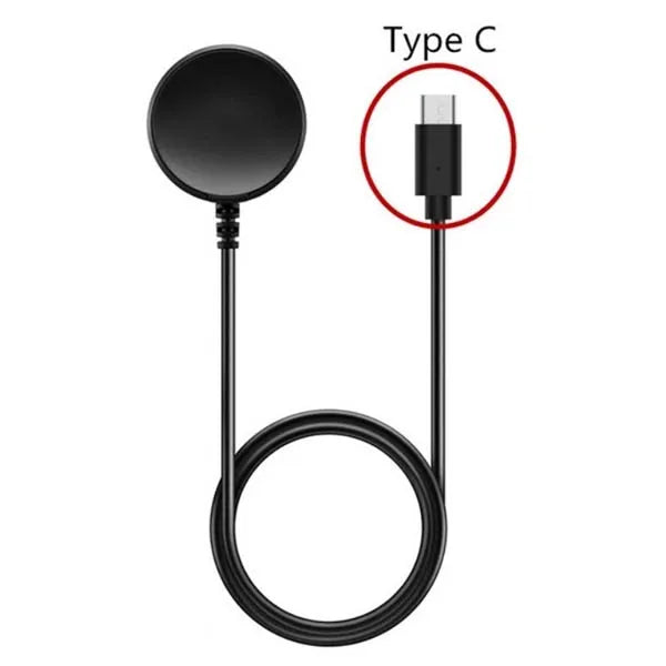 Watch Charger Compatible For Samsung Galaxy Watch 5 Pro 5/4/3 Active 2/1Gear Sport/S3 Portable Charging Dock Station Peaceful Pleasures Health and Wellness Type C