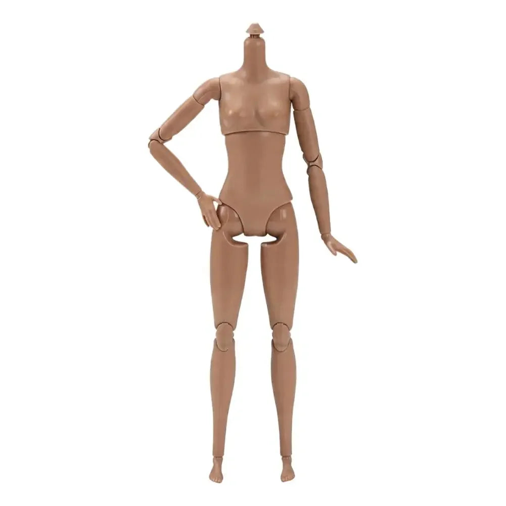 26cm 1/6 Scale BJD Doll, Super Flexible Female Action Figure with 22 Movable Joints, Nude Body Model for BJD Display Parts Peaceful Pleasures Health and Wellness Normal skin