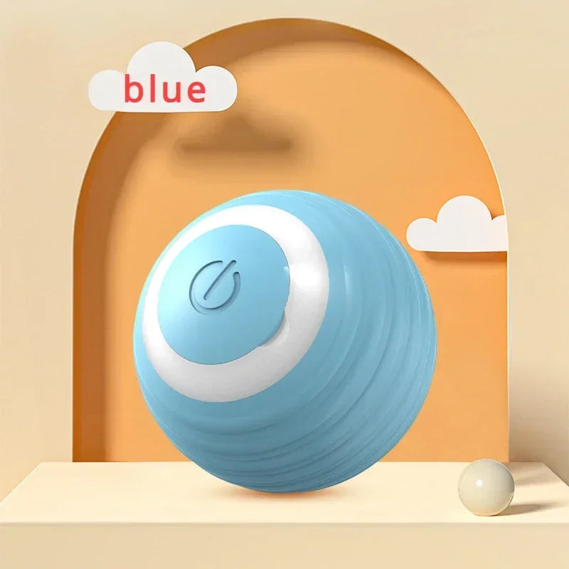 Interactive Cat Ball Toy – USB Rechargeable 360° Auto Rolling