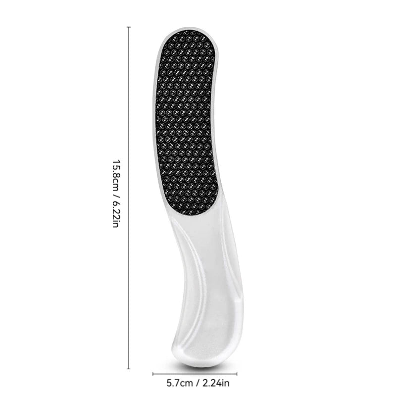 Nano Glass Foot File | Crescent Callus Remover & Heel Exfoliator