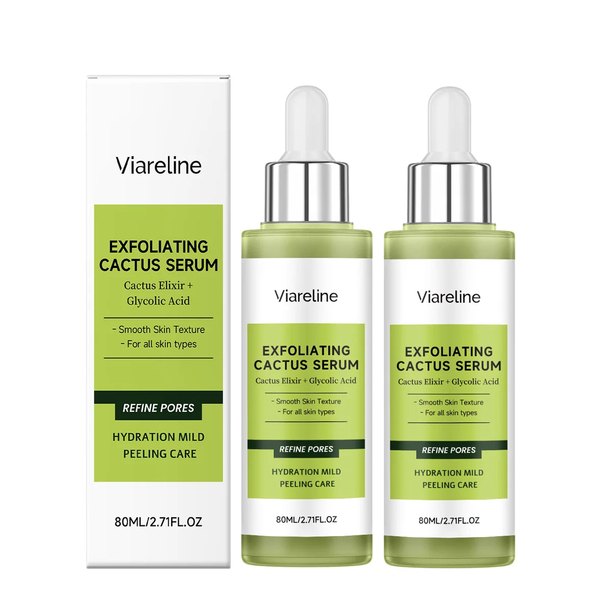 Cactus Essence Exfoliating Brightening Face Serum 80ml