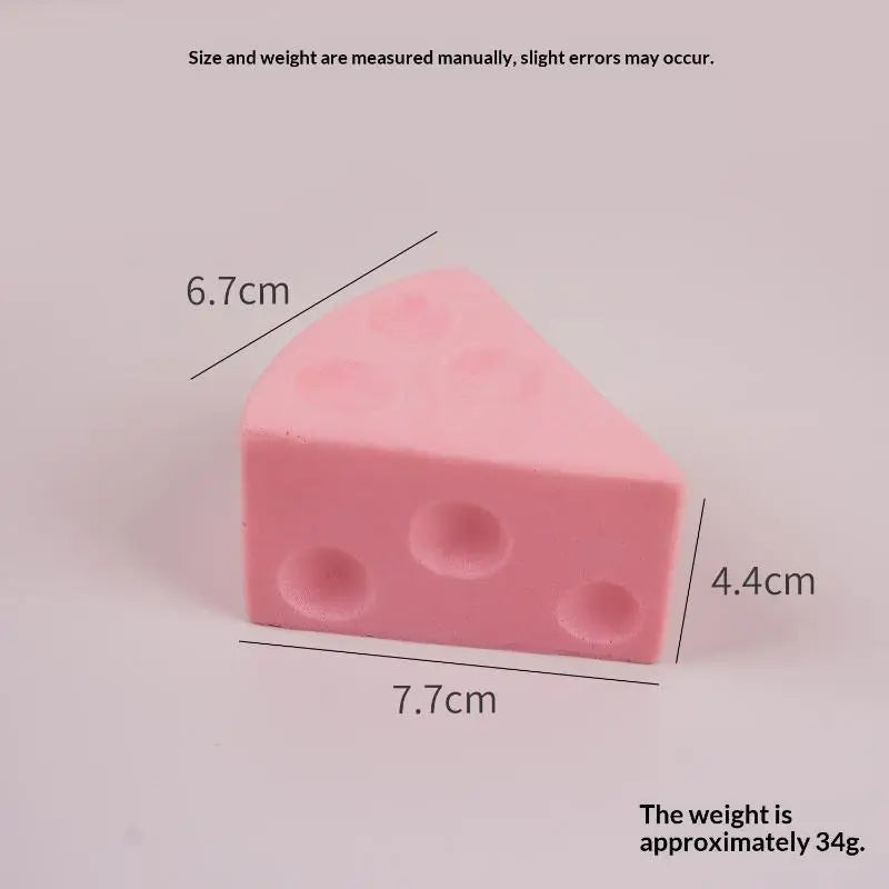 Cheese Squeeze Fidget Toy – Slow Rebound Stress Relief Squishy