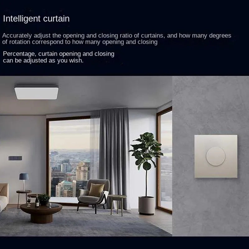 Aqara Smart Dimmer H1 Wireless Rotary Switch Zigbee3.0 Remote Control for Smart Home Bulb Light Curtain Work with APP Homekit " Peaceful Pleasures Health and Wellness