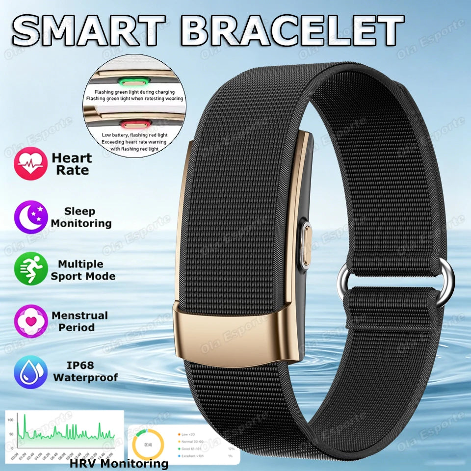 Ola Esporte No-Screen Smart Band | Heart Rate, SpO₂, 178+ Modes