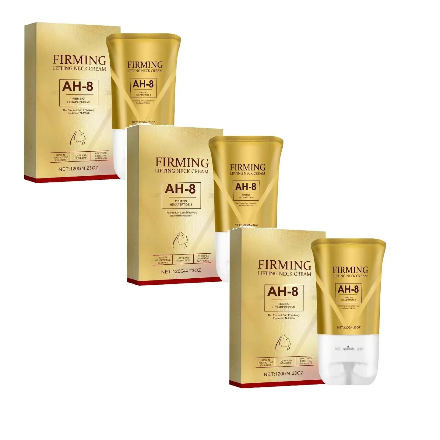 LAIKOU AH-8 Neck Firming Roller Cream – Lift & Tighten 120g