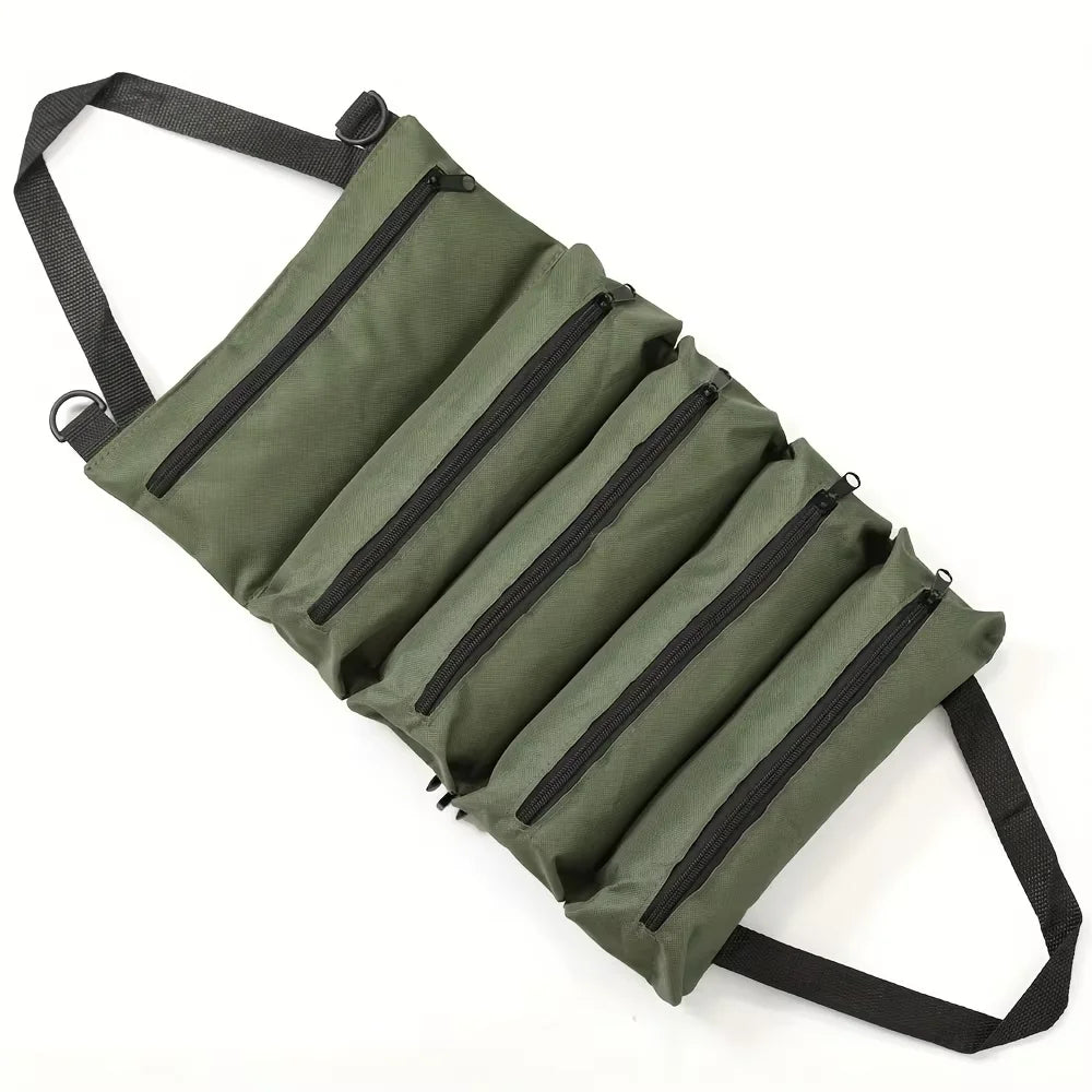 Heavy Duty Canvas Roll Tool Bag – Multi-Purpose Organizer