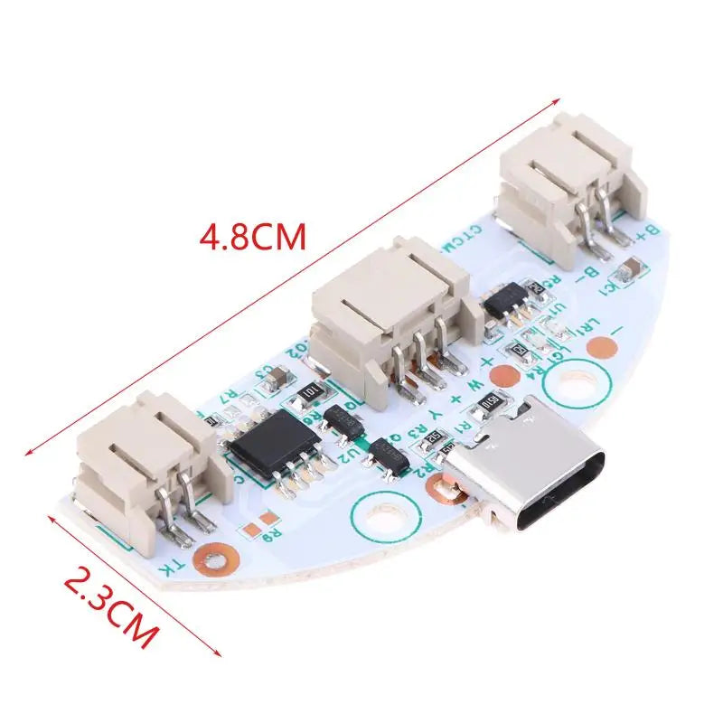 Type-C LED Charging Touch Control Board for Lamp Plate with 3-Gear Stepless Dimming for Bedroom Lighting Peaceful Pleasures Health and Wellness