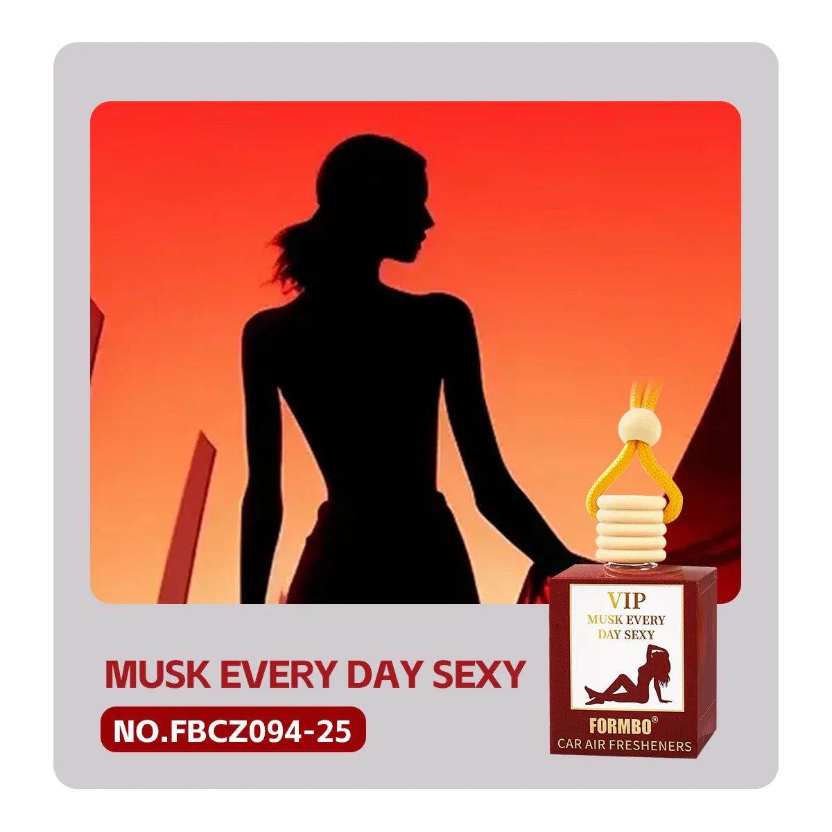 FORMBO Car Air Freshener – Lasting Fragrance & Deodorizer