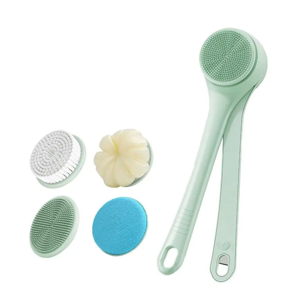 4-in-1 Electric Bath Brush – Waterproof Shower Body Scrubber