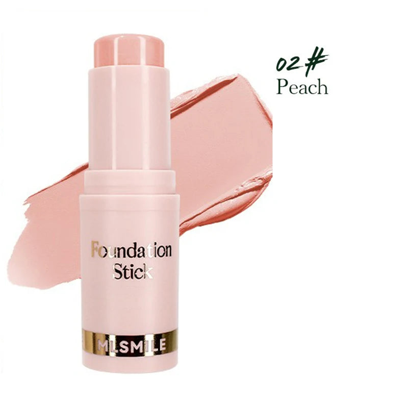 Full Coverage Stick Foundation – Matte Oil-Control Concealer