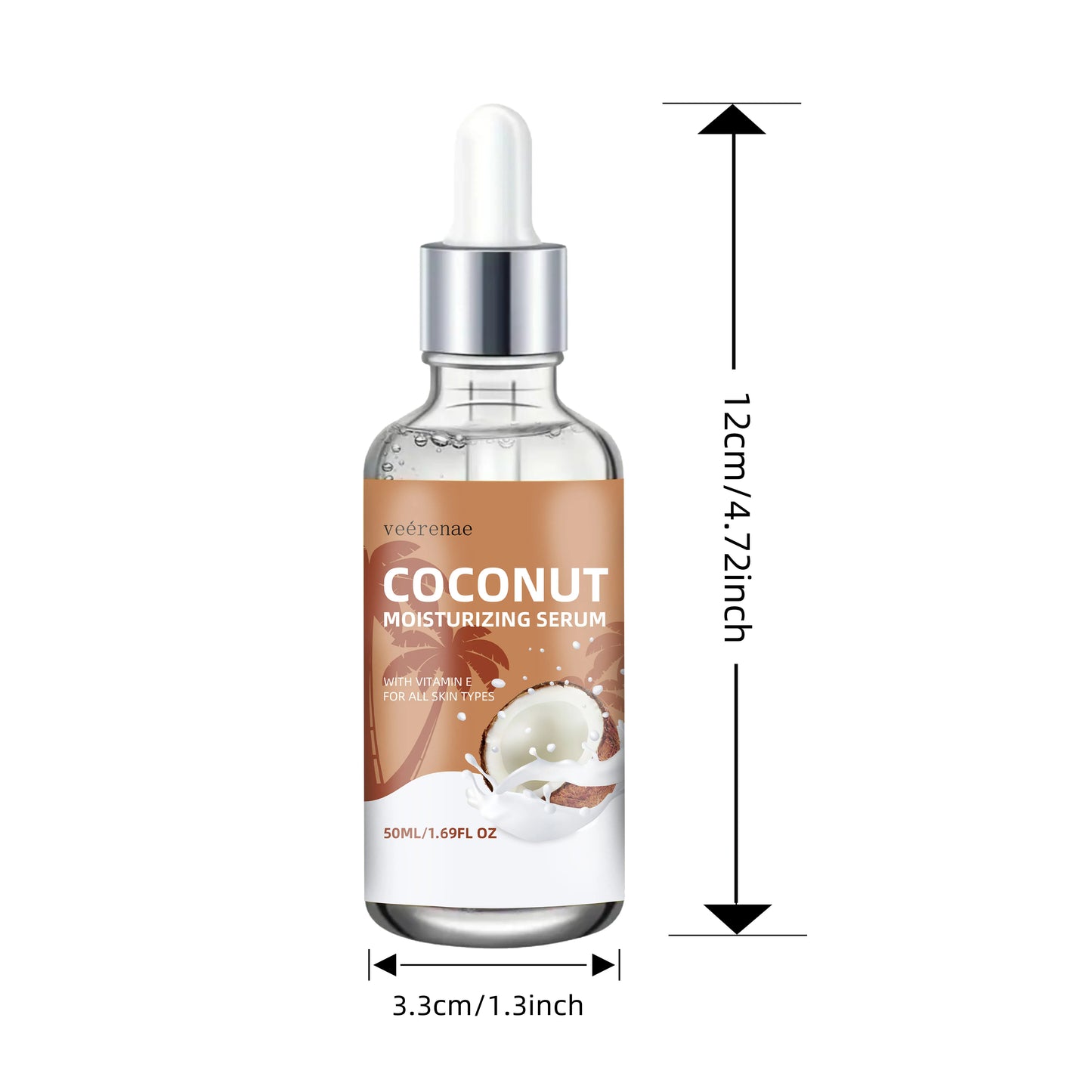 veérenae Coconut Face Serum – Firming & Smoothing All Skin Types