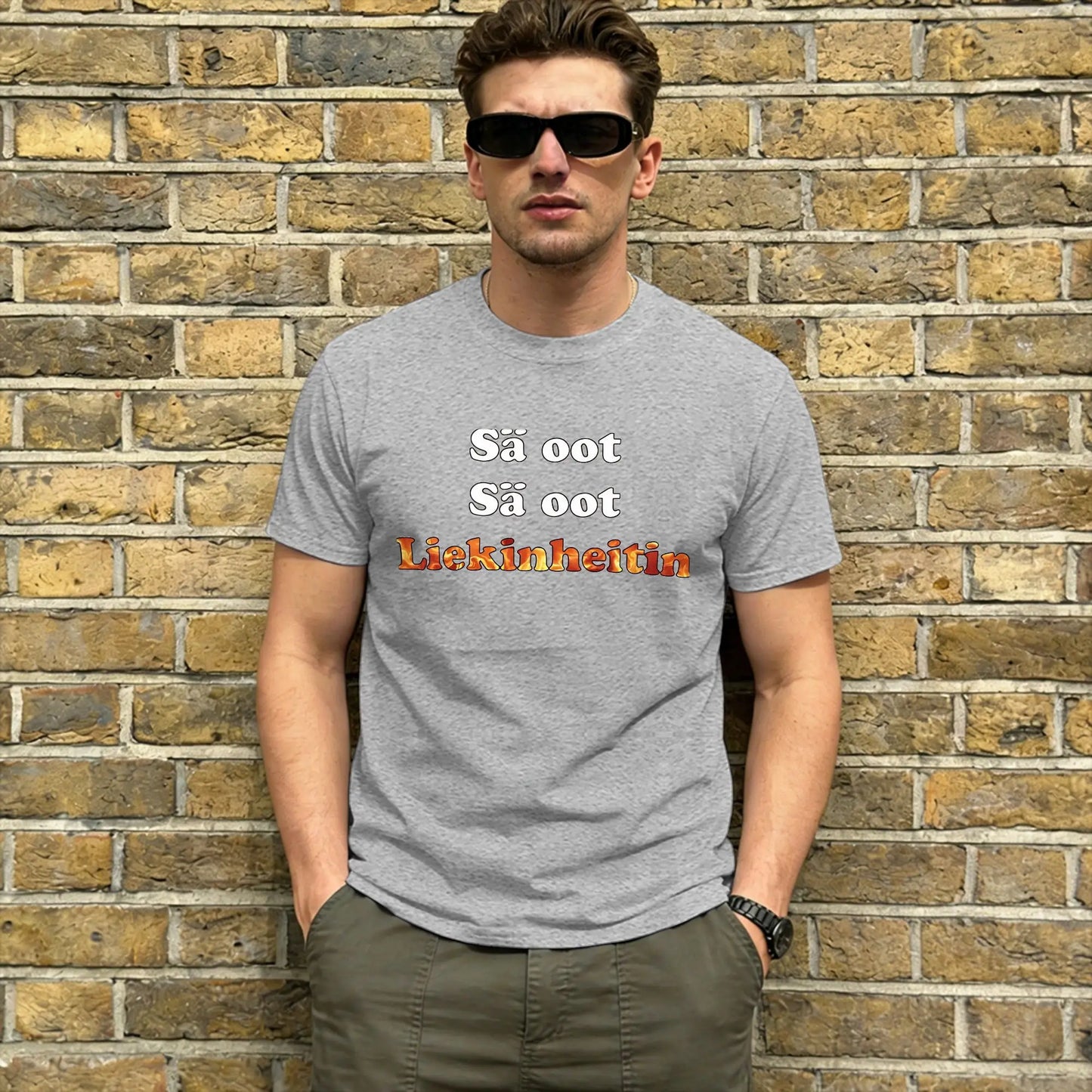 Men's Eurovision 2026 Cotton Graphic T-Shirt | Crewneck Tee