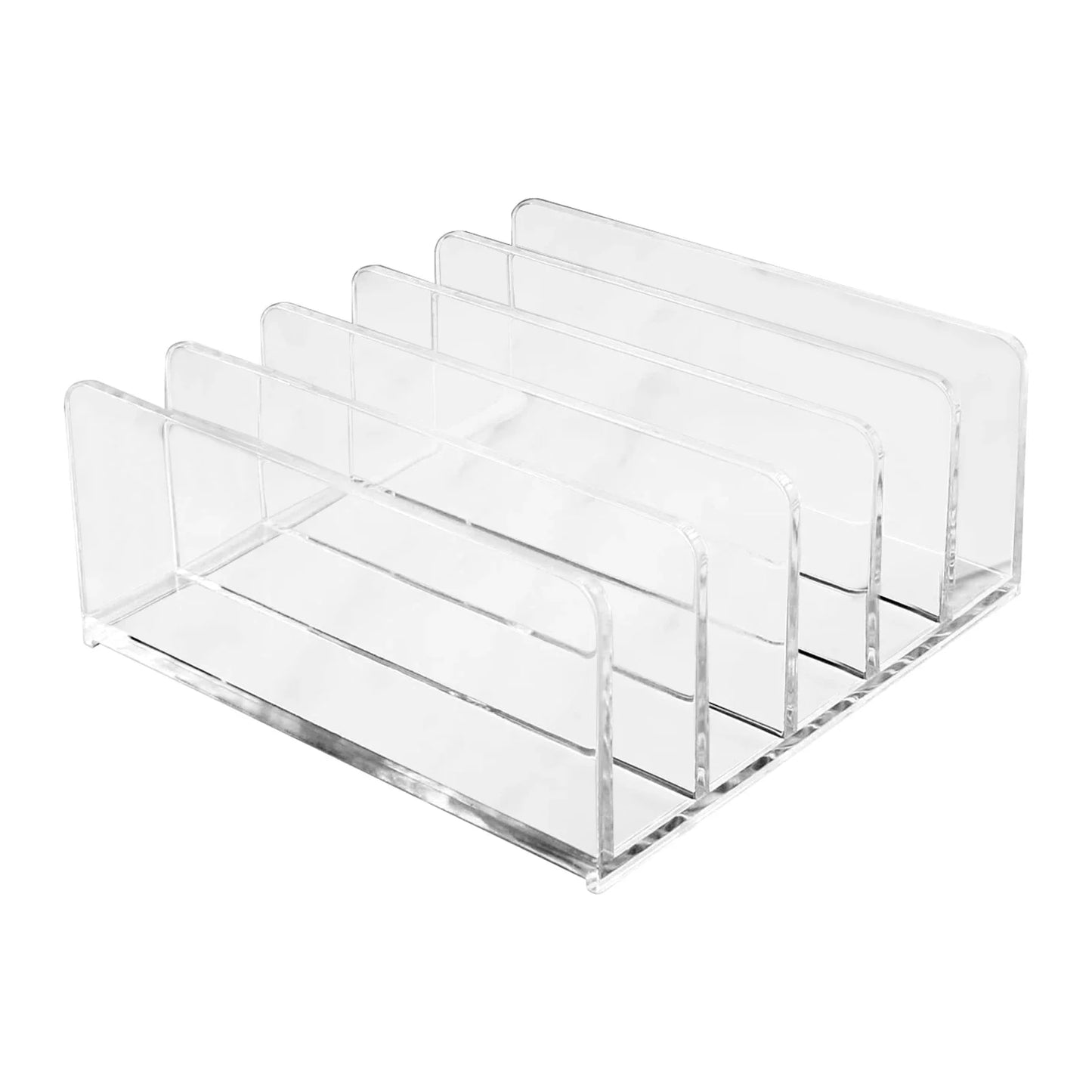 Clear Acrylic Magazine File Holder | Desktop Book Organiser