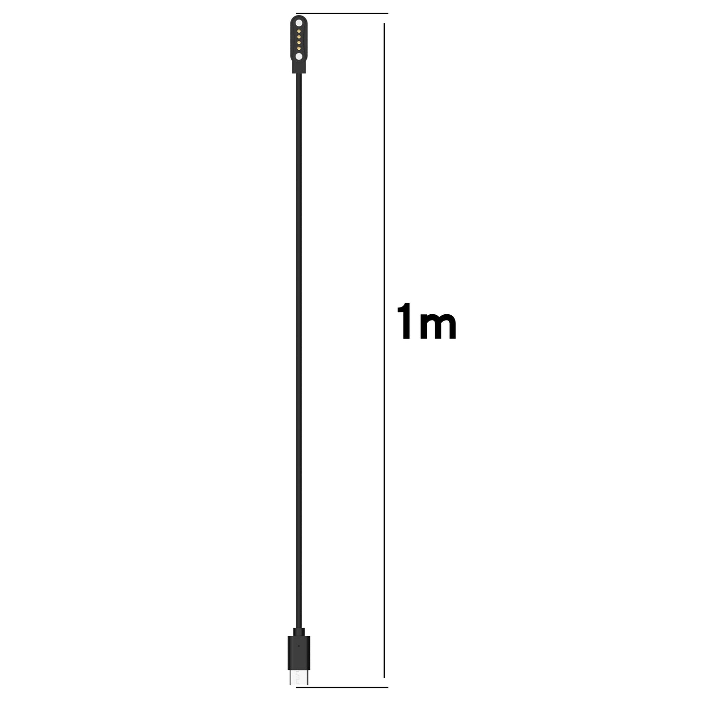 High Efficiency Fast Charging Speed Charging Cable For PLAUD Note AI 100cm Charging Cable For PLAUD Note AI ( Black ) Peaceful Pleasures Health and Wellness