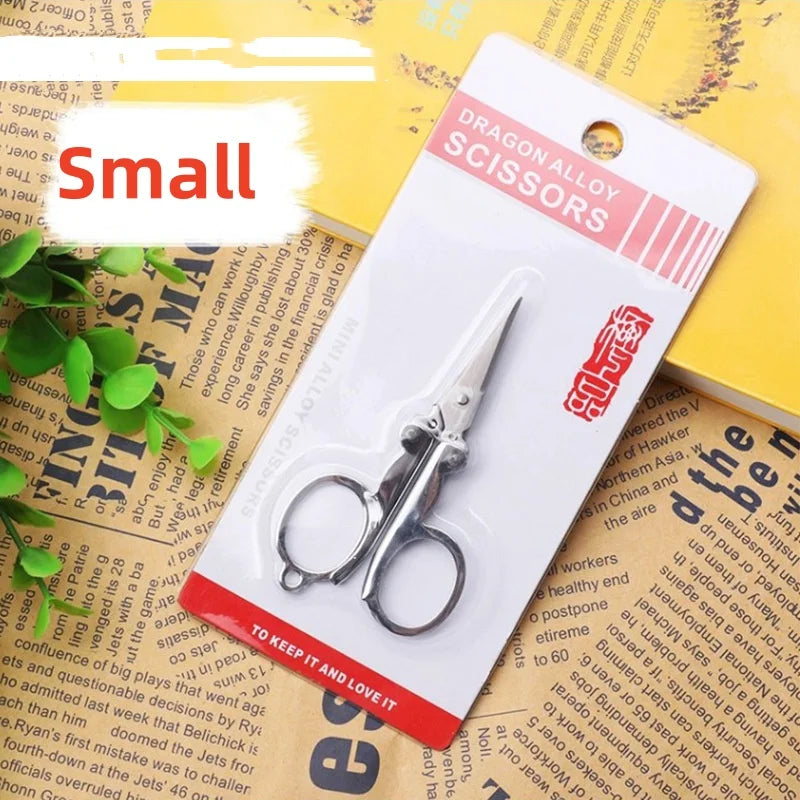 Folding Scissors Pocket Travel Small Crafts Sharp Blade Emergency