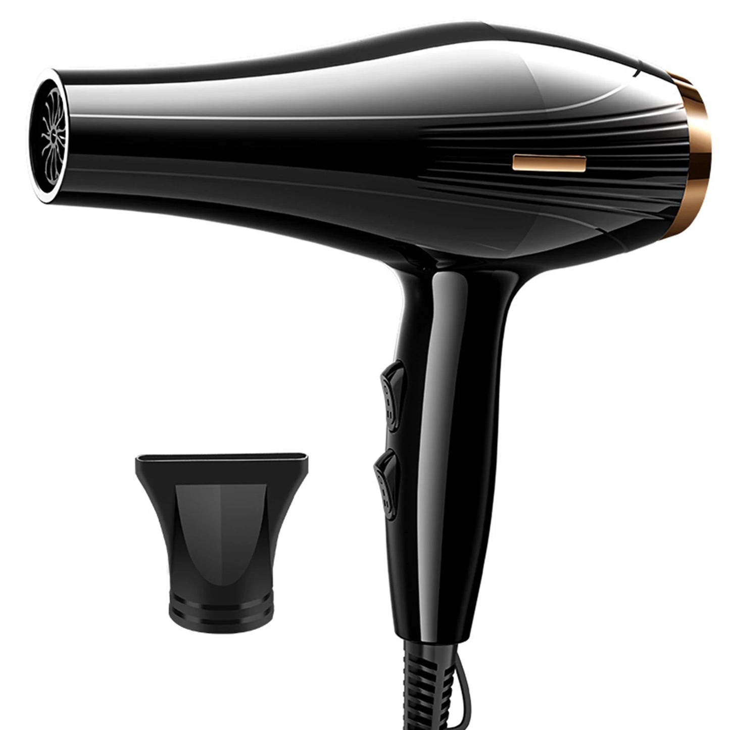 6 In 1 High-Powered Low Noise Hair Dryer Powerful Fast Dry Hot Cold Wind Hair Dryer For Home Travel Hair Styling Peaceful Pleasures Health and Wellness Hair DryerNozzle UK