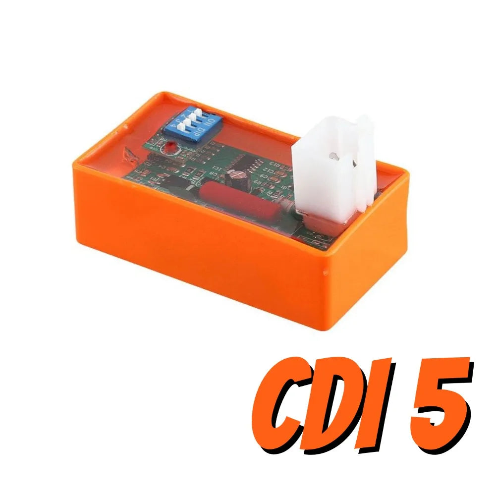 5/6 Pin AC CDI Racing Box DIP Switch Motorcycle Lgnition Speed For WAVE100 Racing YX140 CG125 CG150 Programmable CDI Peaceful Pleasures Health and Wellness 5pin