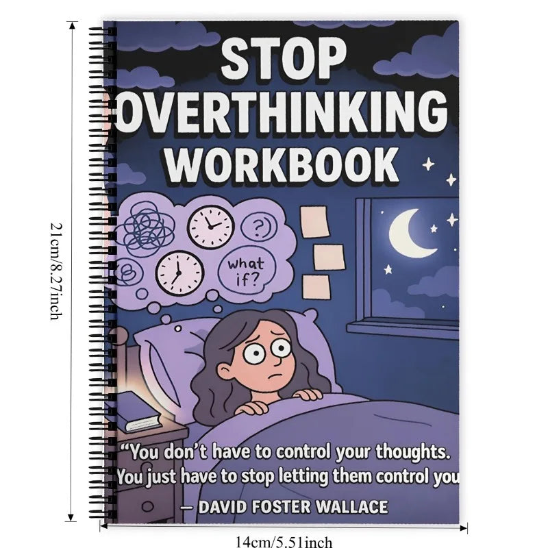 Relief Workbook Stop Overthinking Stress Management Techniques Self
