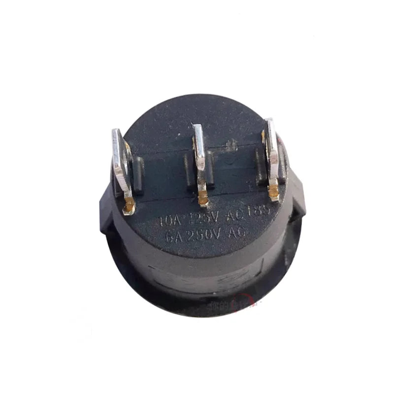 5PCS KCD1-105 23mm Round Rocker Switch 3 Position SPDT ON-OFF-ON Black Snap In Car Boat Trigger Peaceful Pleasures Health and Wellness