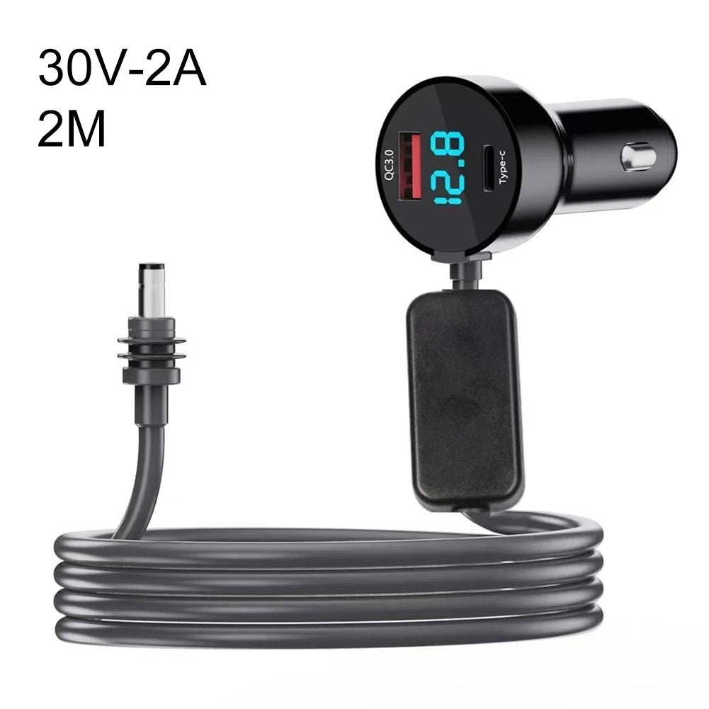 Car Mount Power Solution Starlink Mini Featuring 3-in-1 Dual USB