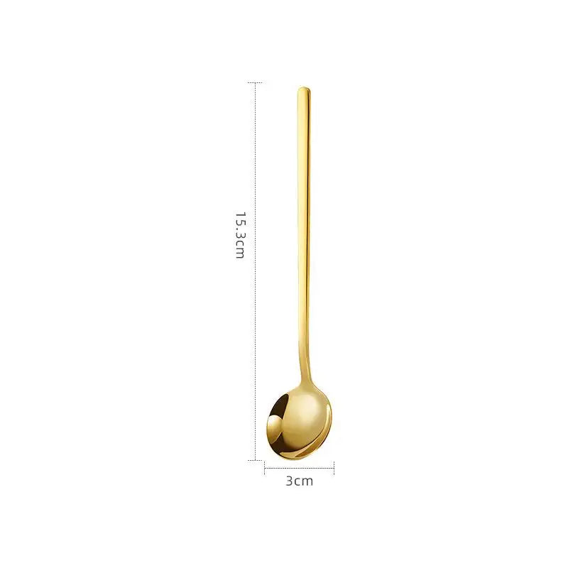 10-Piece Stainless Steel Coffee Spoons Set | Teaspoons & Dessert