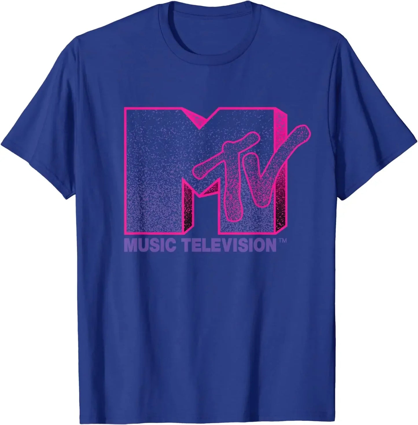MTV Sparkly Logo Music Television T-Shirt – Men's Cotton Tee