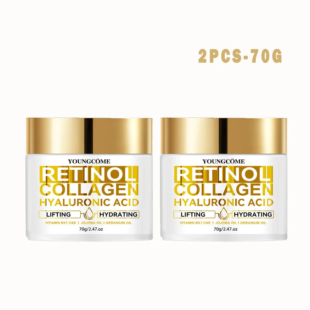 Retinol Face Cream – Collagen & Hyaluronic Acid Moisturizer