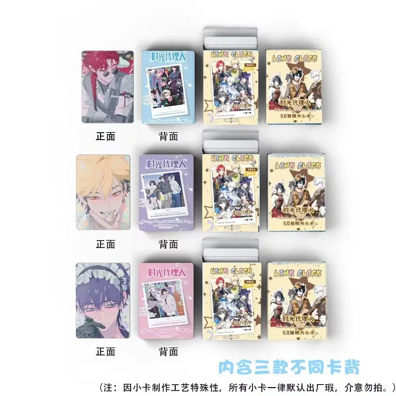 Link Click Lomo Cards Cheng Xiaoshi Lu Guang Qiao Ling Holographic