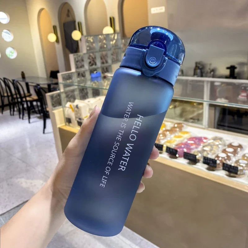 Transparent 780ml Plastic Water Bottle – Sport, School & Travel