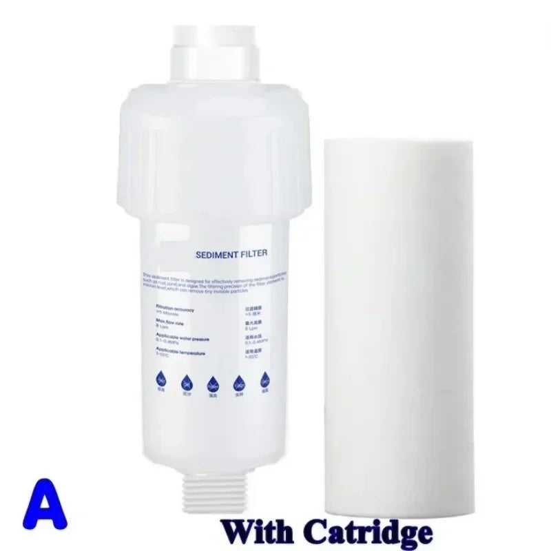 5'' PRE Water Filter Cartridge Washing Machine Filter Water Filter Replacements for Toilet Shower Water Heater Pre-filter Peaceful Pleasures Health and Wellness A