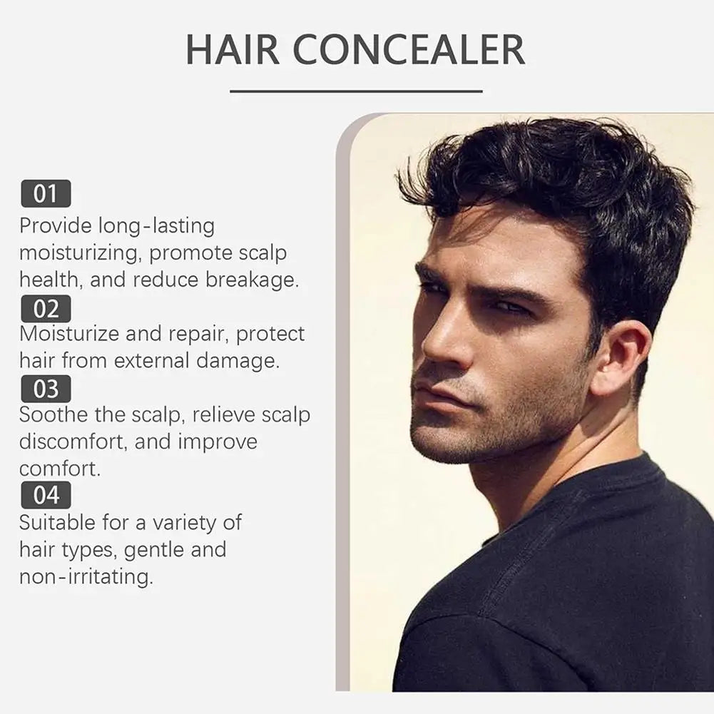 Hair Concealer Powder – Root Cover Up for Bald Spots & Gray Hair