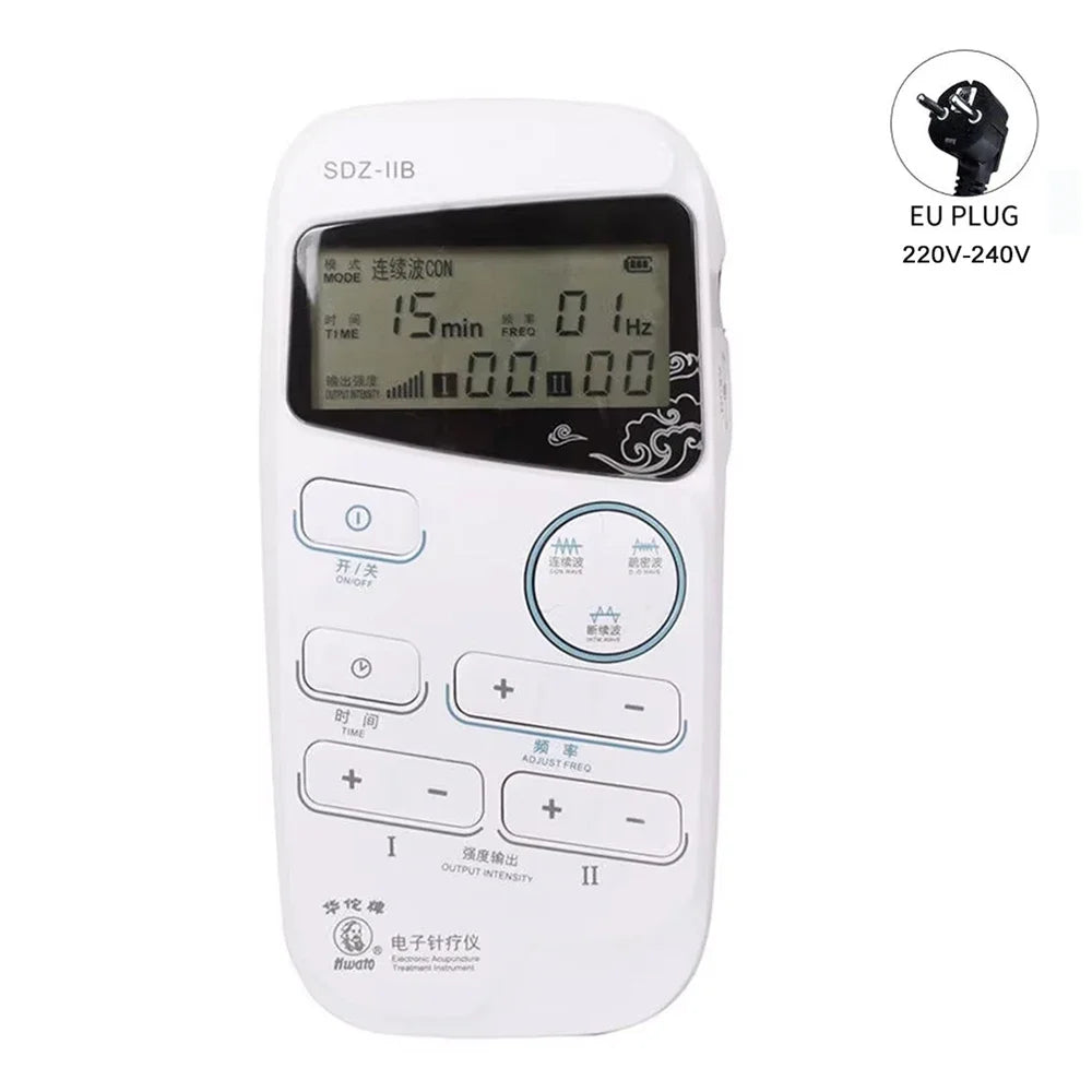 VamsLuna EMS Electroacupuncture Muscle Stimulator 2-Channel