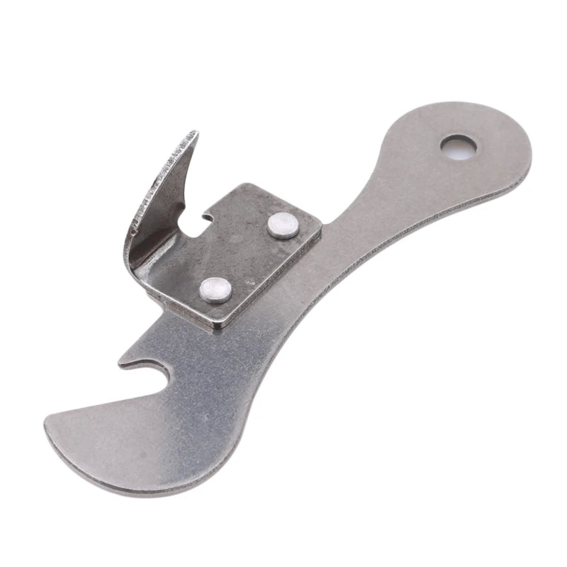 Stainless Steel Can Opener Manual Multifunctional Tin Opener Beer Bottle Opener for Kitchen Canned Food Opening Tool Peaceful Pleasures Health and Wellness