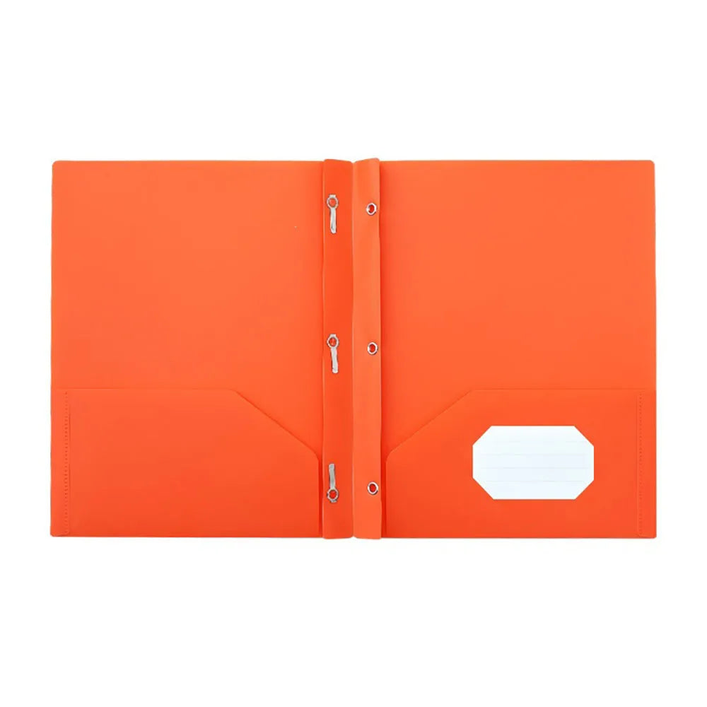 A4 Office Folder Tadpole Clip Double Mouth File Bag Archive Contract