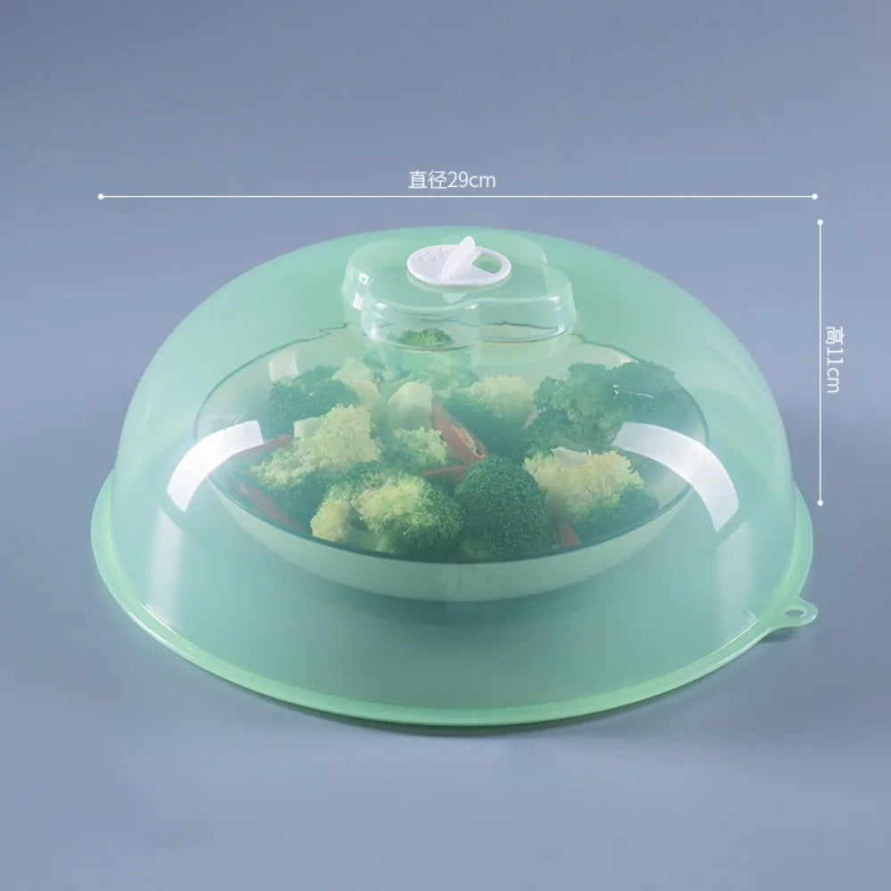 Transparent Microwave Splatter Cover | BPA-Free Dome Lid