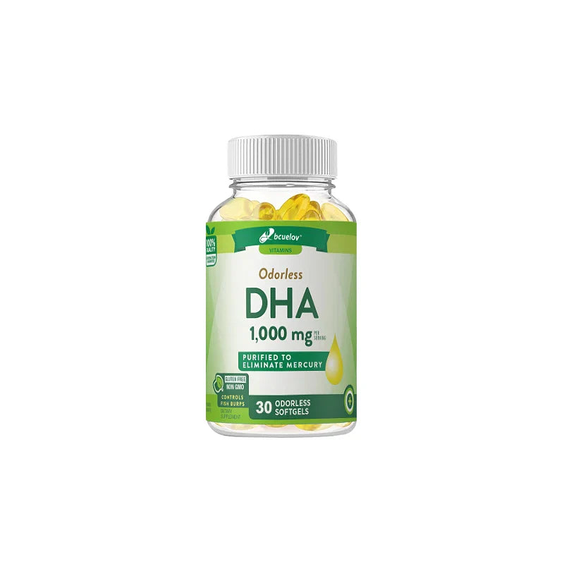 Bcuelov High Potency DHA Capsules – Brain & Cognitive Support