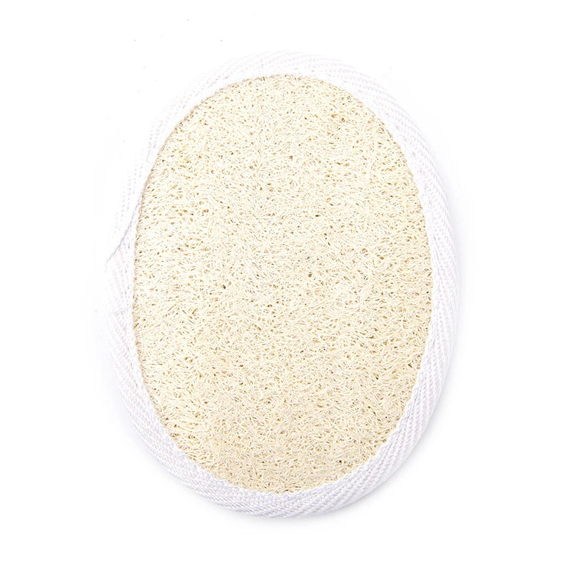 Natural Loofah Sponge Exfoliating Scrubber Pad – Face & Body
