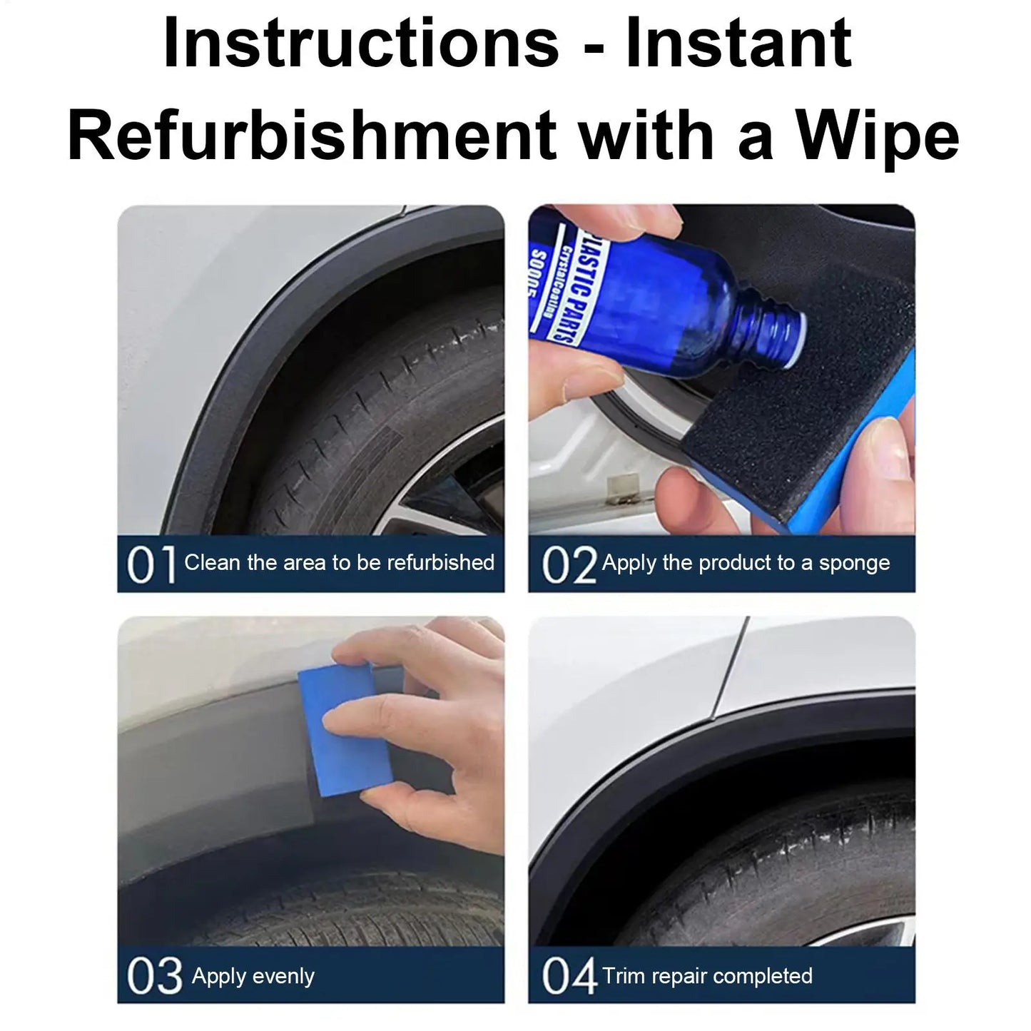 30ml Car Interior Coating Polish – Leather, Dash & Trim Care