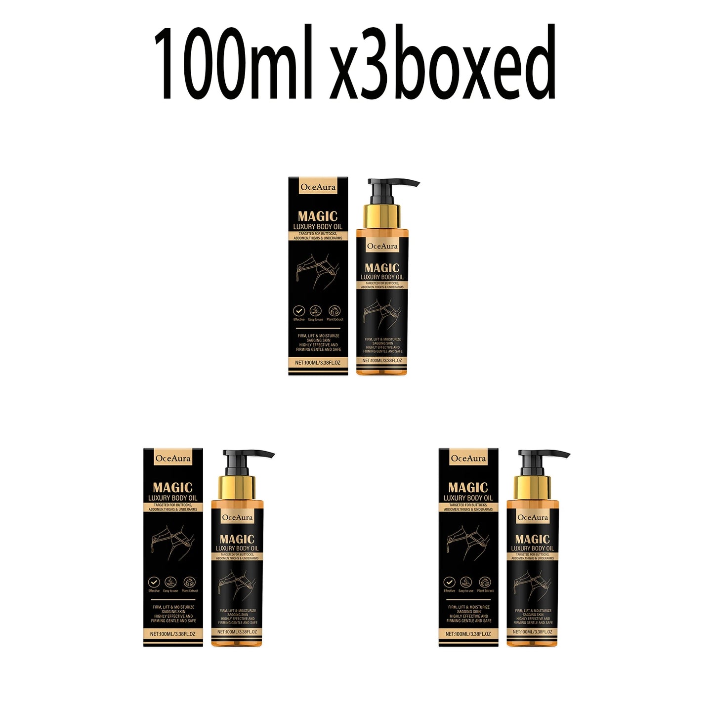 OceAura Firming Body Oil – Lift, Tighten & Moisturize 100ml
