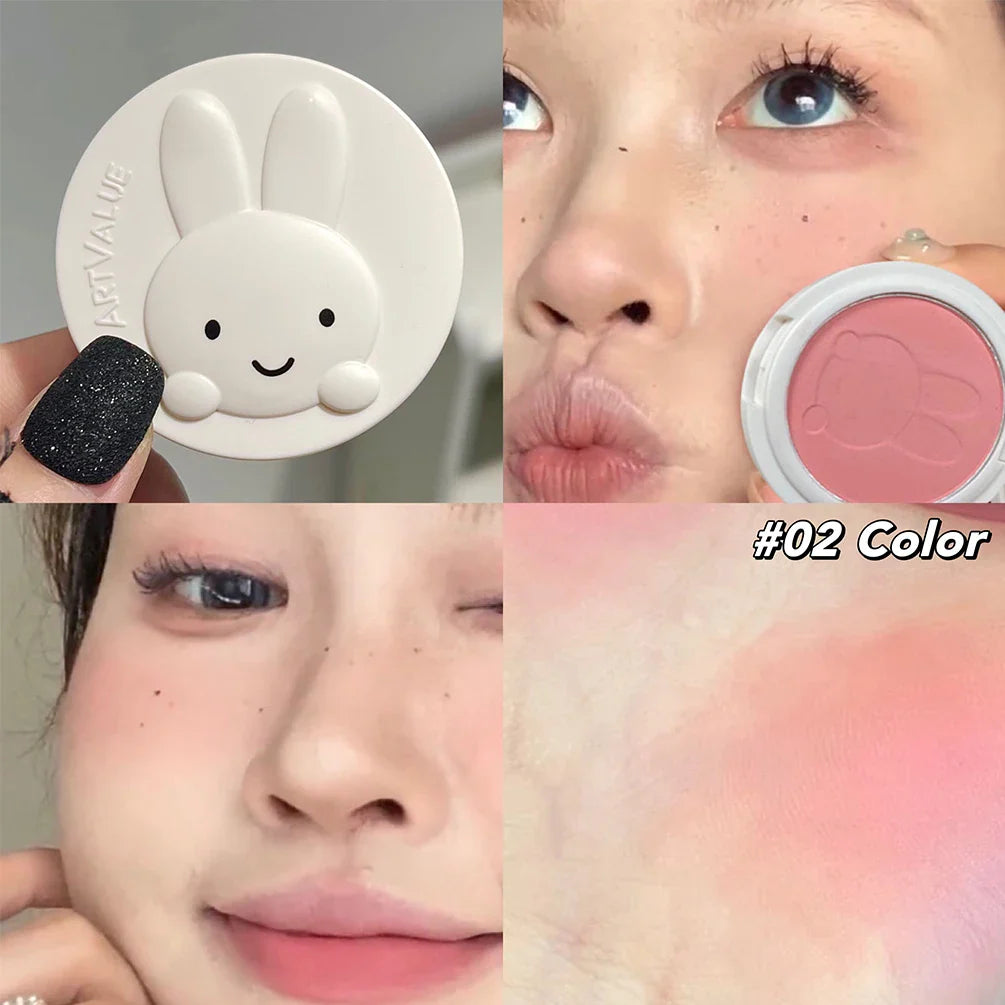 Art Value Matte Blush Powder – Nude Cheek Tint & Contour