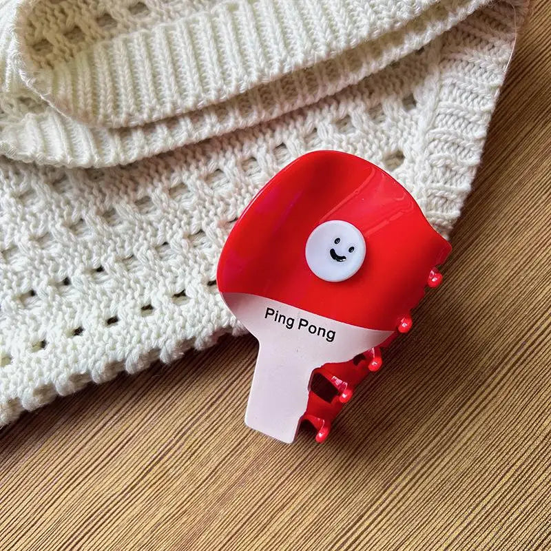 Cute Sports Shark Hair Claw Clip – Non-Slip Hair Accessory