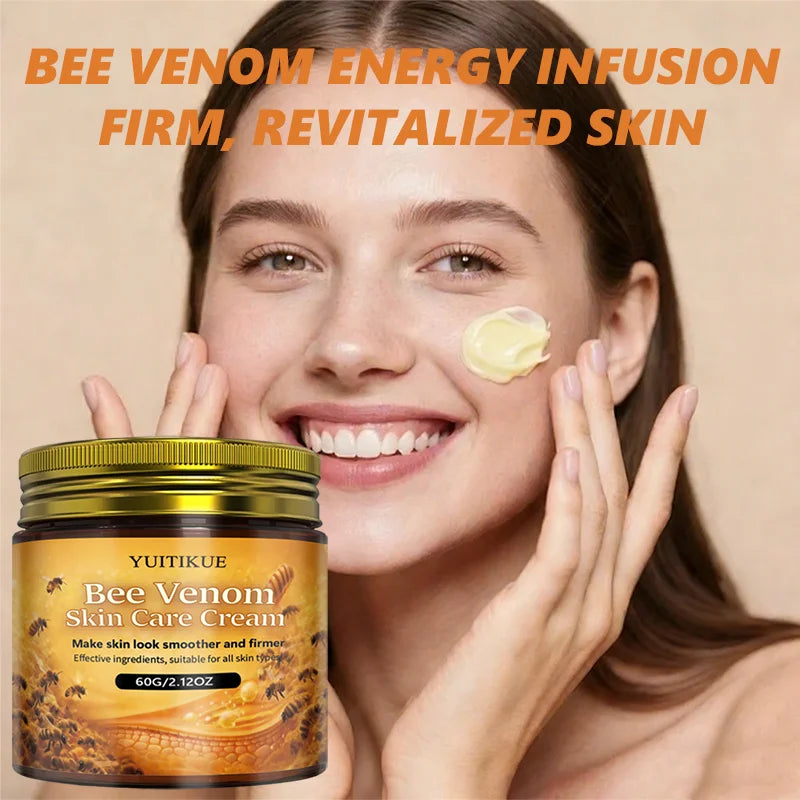 YUITIKUE Bee Venom Face Cream – Firm, Nourish & Smooth Skin Bee Venom Face Cream Peaceful Pleasures Health and Wellness