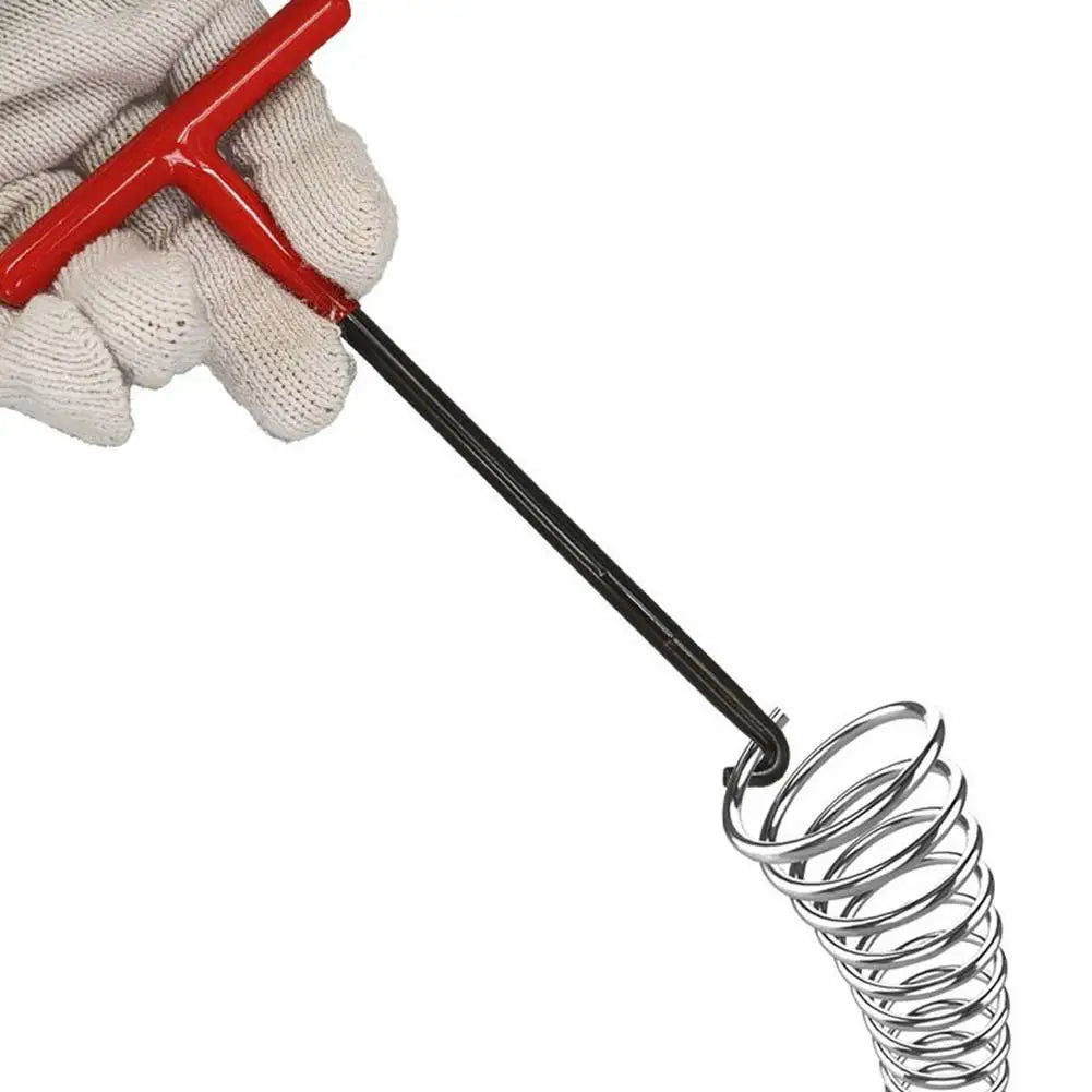 T-Handle Exhaust Spring Hook, Motorcycle Exhaust Pipe Spring Puller Tool, Heavy Duty Spring Remover for Motorcycle Exhaust/Brake Peaceful Pleasures Health and Wellness