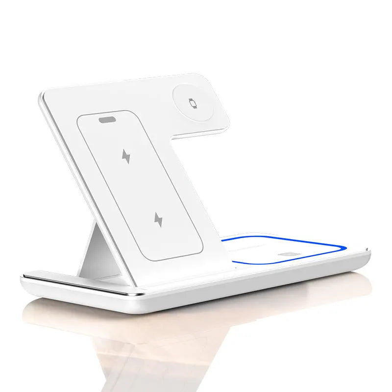 3-in-1 Foldable Wireless Charger for iPhone, Apple Watch & AirPods