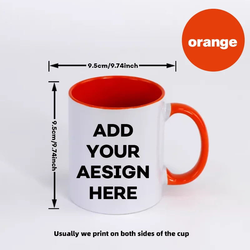 Custom Photo & Text Coffee Mug – Personalized Gift